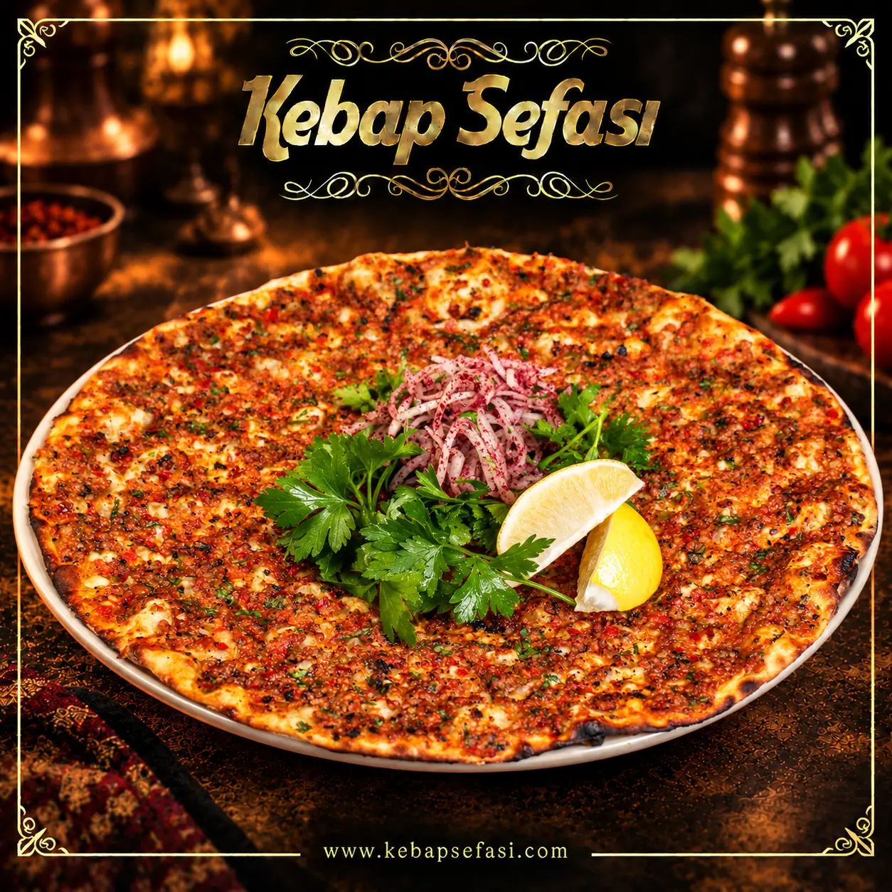 Lahmacun — Kebap Sefası Öveçler